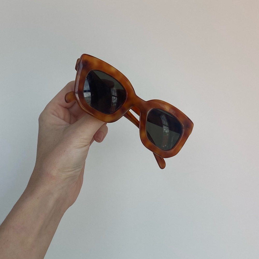 phoebe philo collection celine tortoise sunglasses